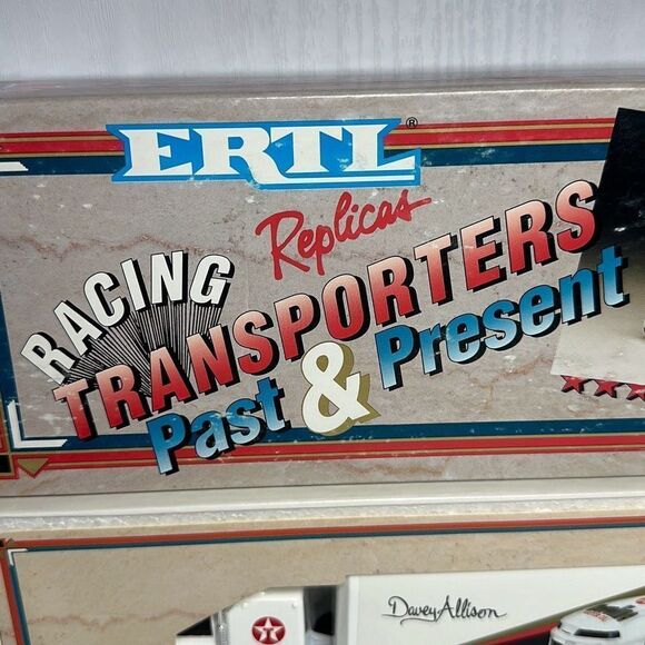 Ertl White Rose 1992 Ltd Edn 1/64 #28 DAVEY ALLISON HAVOLINE TEXACO Transporter - Picture 2 of 6